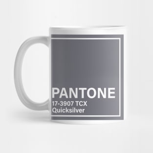 pantone 17-3907 TCX Quicksilver Mug